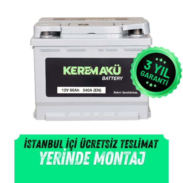 Kerem Akü | İstanbul Akü Fiyatları ve Yerinde Montaj Hizmeti
