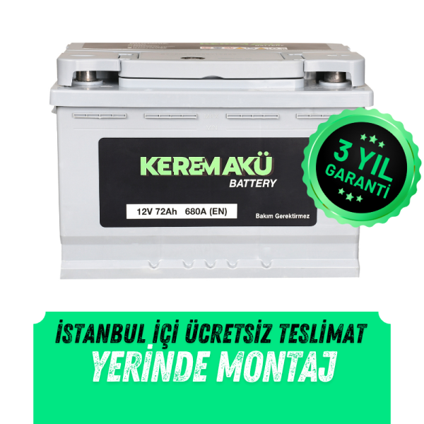 Kerem Akü | İstanbul Akü Fiyatları ve Yerinde Montaj Hizmeti