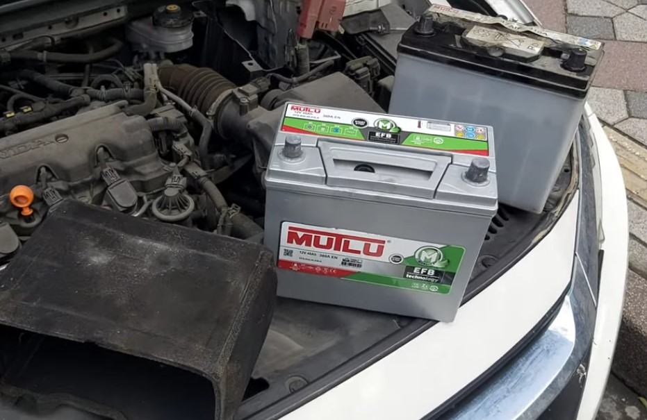 45 amper EFB dar tip japon akü